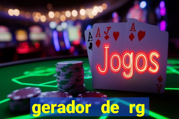 gerador de rg frente e verso